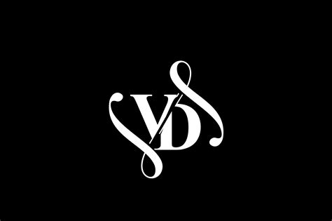vd monogram logo design   vectorseller thehungryjpeg