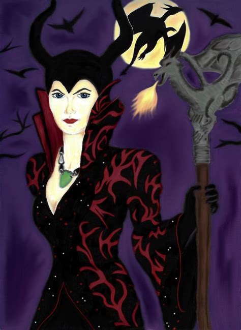 Once Upon A Time S Maleficent Maleficent Artwork Evil