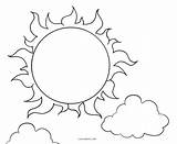 Sonne Colorir Rays Ausmalbilder Malvorlage Cool2bkids sketch template