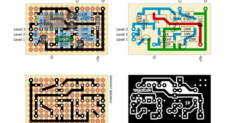 perf  pcb effects layouts mxr micro amp