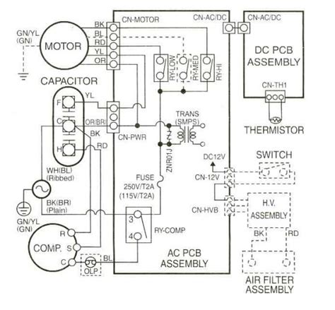 york air handler wiring diagram