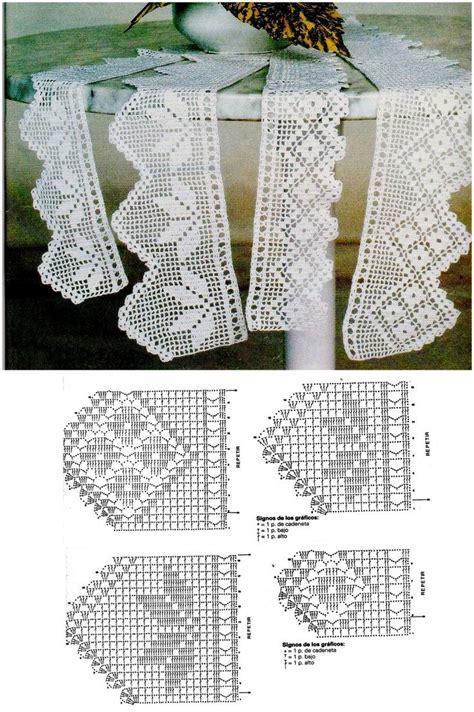images  filet crochet  pinterest  pattern ravelry  valance patterns