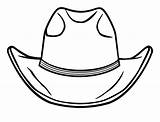 Cowboy Hat Coloring Pages Boots Boot Drawing Outline Line Cowboys Sketch Clipart Football Printable Rain Clip Print Template Getcolorings Color sketch template