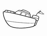 Motoscafo Lancha Colorear Barcos Lanchas Barco Desenho Acolore Dibuixos Vaixell Utente Vehiculos Registrato Vaixells Paquebot Veliero Veleiro Registrado Nave Pirati sketch template