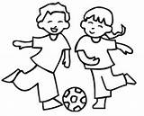 Enfants Futebol Jouant Disegno Pallone Bola Stampare Juventus Coloriages Milan sketch template