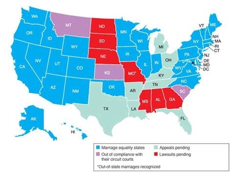 Marriage Equality Updates From Around Most Of The Country