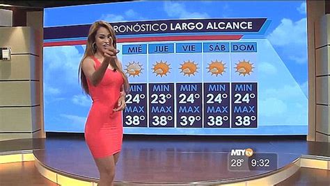 Mexican Tv Presenter Yanet Garcia Confuses Viewers After Her Derriere