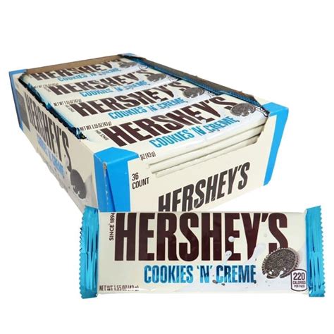 Hershey S Cookies N Creme 43g X 36 Unit Pack Bulk