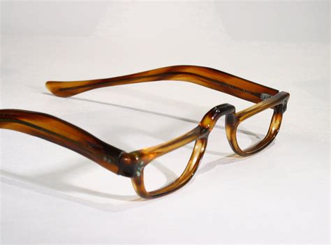 bausch and lomb size 5 3 4 vintage 1970 s tortoise plastic acetate old