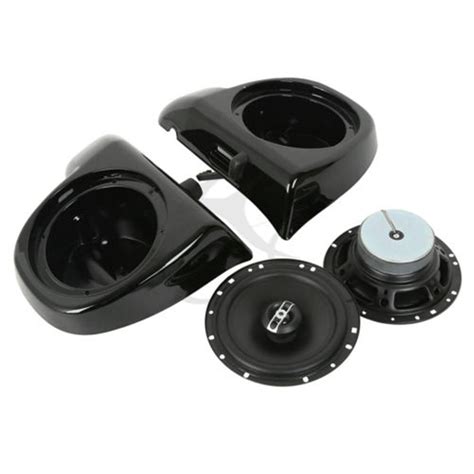 vented fairing   audio speakers box pods  harley touring electra glide flht flhx