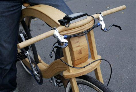 spin   wooden  bike  globe  mail
