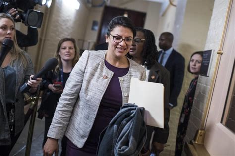 rep rashida tlaib is unapologetic about her expletive filled call for