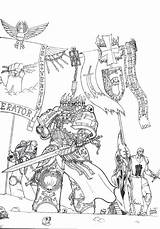 Sigismund Coloring Crusader First Warhammer 40k Deviantart Choose Board Pages sketch template