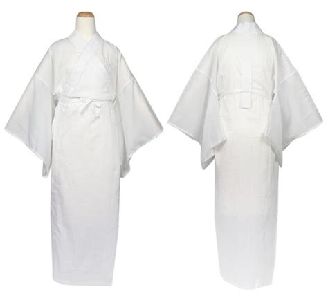 Japanese Womens Traditional Kimono Under Wear Long Sleeve Juban White