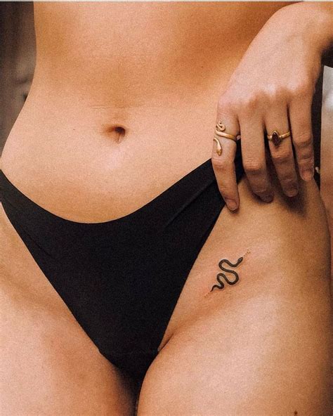 Bold And Unique Groin Tattoos For Women Art Design Tattoo