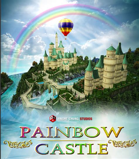 rainbow castle happiness    anshex blog