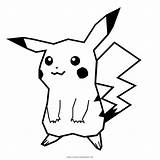 Pikachu Colorare Clipart Ultracoloringpages sketch template
