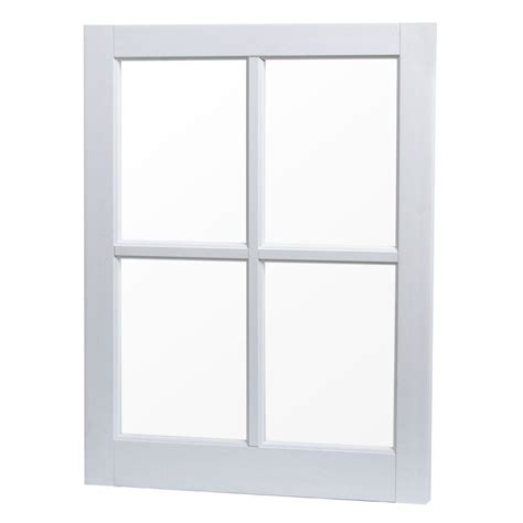 tafco windows       lite fixed barn sash picture vinyl window white vbss