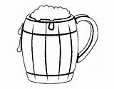 Beer Coloring Coloringcrew sketch template