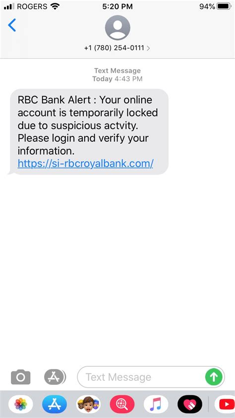 Current Scam Alerts Rbc