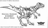 Beast Dinobot Printablecolouringpages sketch template