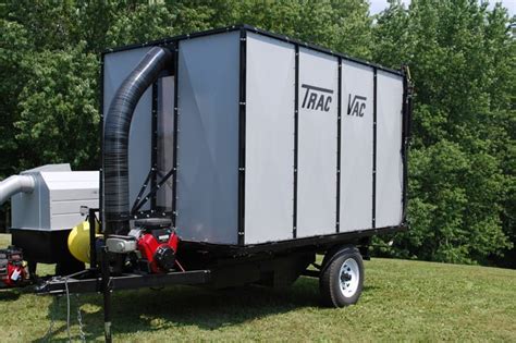 trac vac  leaf trailer trac vac