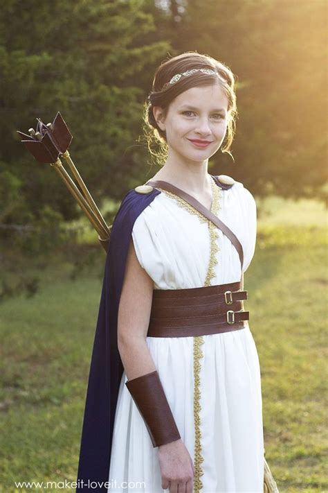 Diy Greek Goddess Costume Artemis – Make It And Love It Roman Goddess