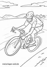 Rennrad Malvorlage Fahrrad Fahren Malvorlagen Zeichnung Malen Kleurplaat Fietsen Radrennen Kleurplaten Fiets sketch template