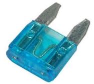 amp mini fuse blue pkg   sr fastener