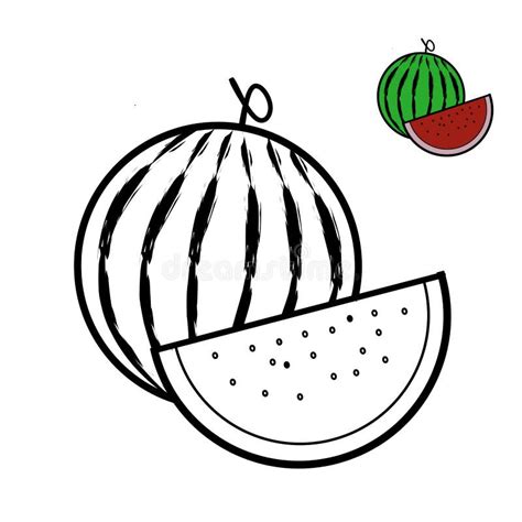 watermelon coloring pages printable watermelon coloring pages