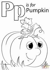 Letter Coloring Pages Pumpkin Worksheet Printable Halloween Preschool Letters Alphabet Drawing Pumpkins Template Dot sketch template