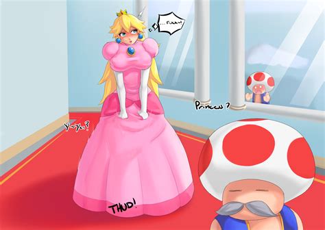 Geshkaw Bitchy Peach Super Mario Bros Porn Comic