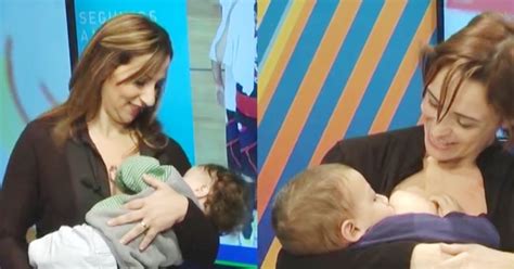 Argentina Tv Journalists Breastfeed Live After Police Banned Woman From