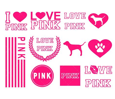 love pink svg bundle  png pink nation svg