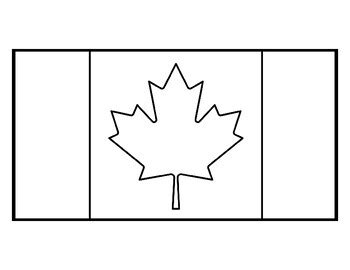 canada flag template canadian flag template canada flag coloring sheet outline