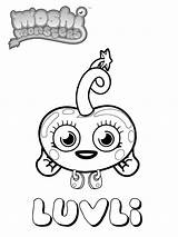 Moshi Monsters Coloring Pages Printable Coloring4free 2021 Games Kids Bright Colors Favorite Color Choose sketch template