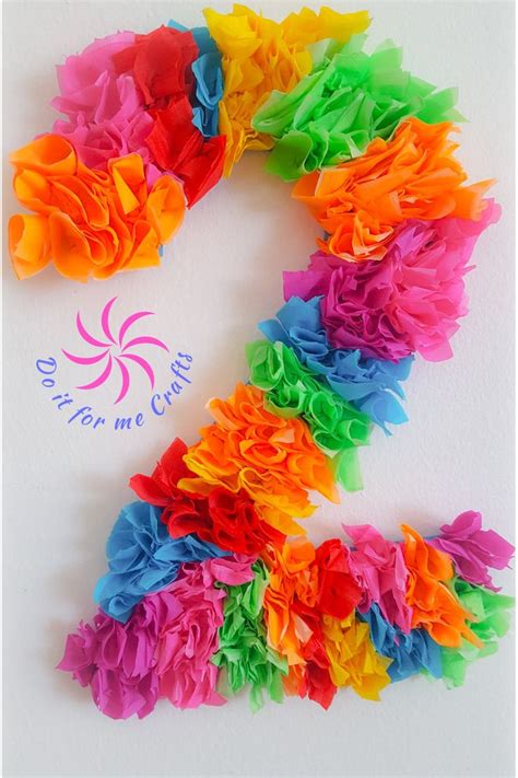crepe paper giant numbers wall decore  birthday parties easter wreaths wreath crafts