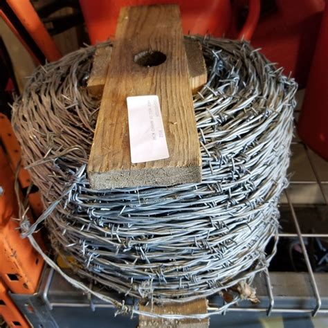 large roll  barbed wire big valley auction