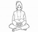 Sasuke Coloring Uchiha Pages Teenager Crafty Line Designlooter Printable 24kb 667px Library Clipart Popular sketch template