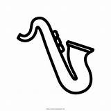 Saxophone Coloring Pages Color sketch template