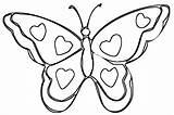 Butterfly Coloring Pages Teenagers sketch template