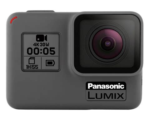 exclusive panasonic working  gropro style camera  camera