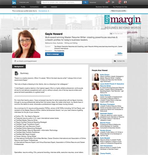 wonsulting linkedin template