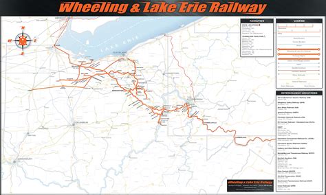 system map wheeling lake erie railway