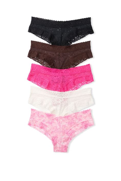 buy victoria s secret 5 pack lace cheeky panties from the victoria s