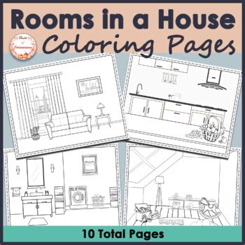 rooms   house coloring pages  fruits  perseverance tpt