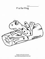 Coloring Pages Kids Frog Getcolorings sketch template