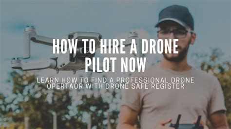 hire  drone pilot hire  local drone operator