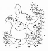 Stamps Easter Digi Sliekje Embroidery Bunny Choose Board Patterns sketch template