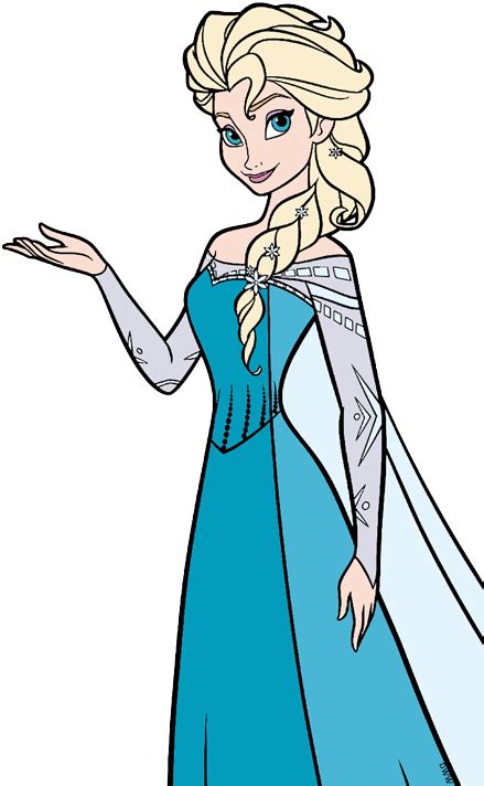 Elsa Clip Art Images From Disney S Frozen Disney Clip Art Galore